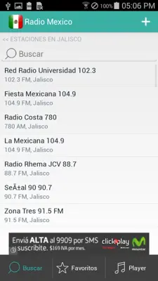 Radio Mexico android App screenshot 0