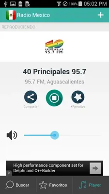 Radio Mexico android App screenshot 2