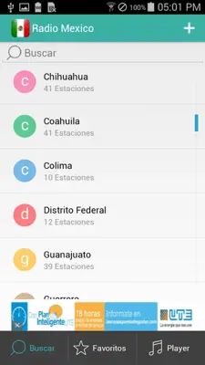 Radio Mexico android App screenshot 5