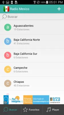Radio Mexico android App screenshot 7